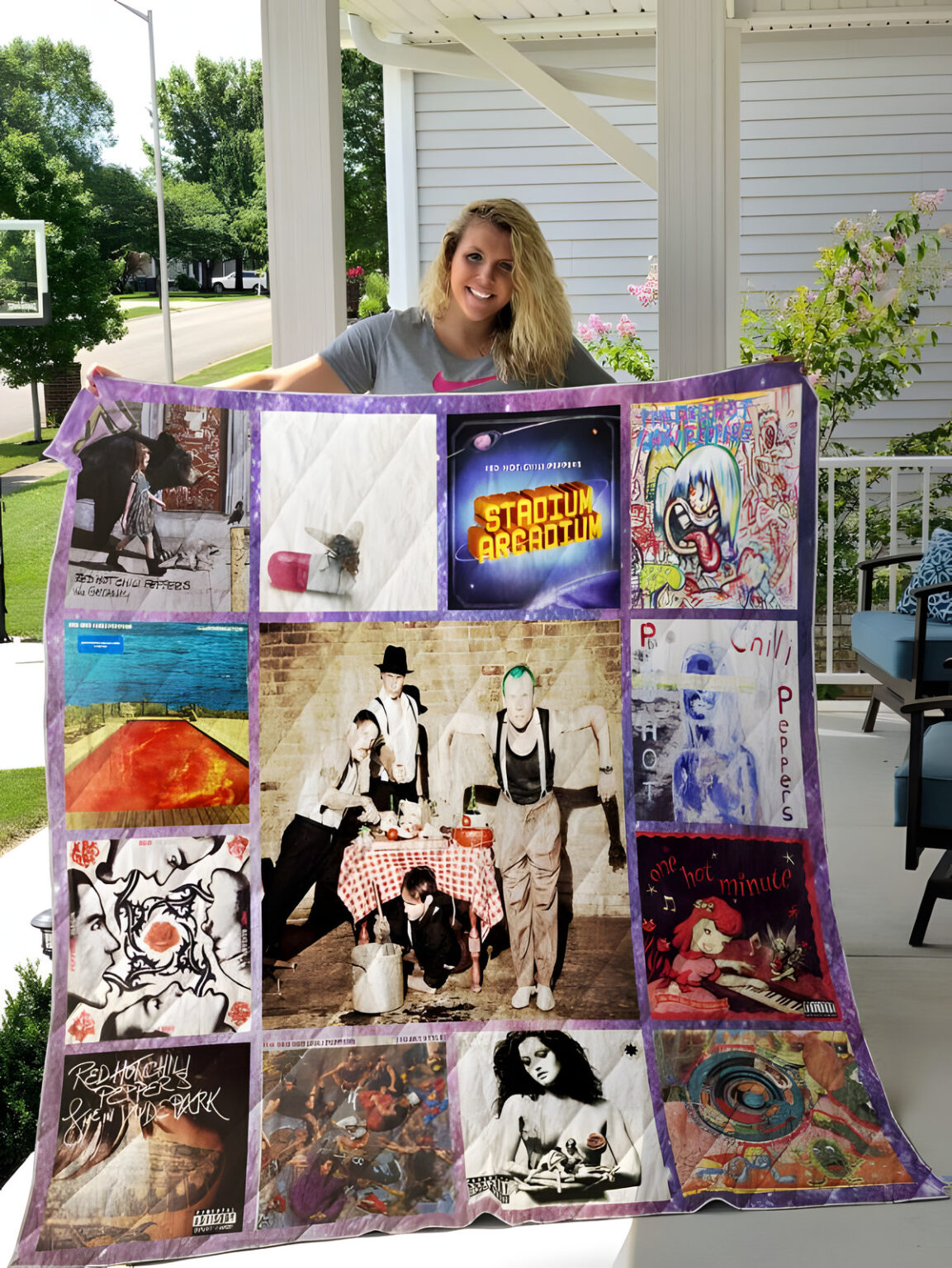 Red Hot Chili Peppers Lover Blanket 1 Red Hot Chili Peppers Lover Blanket