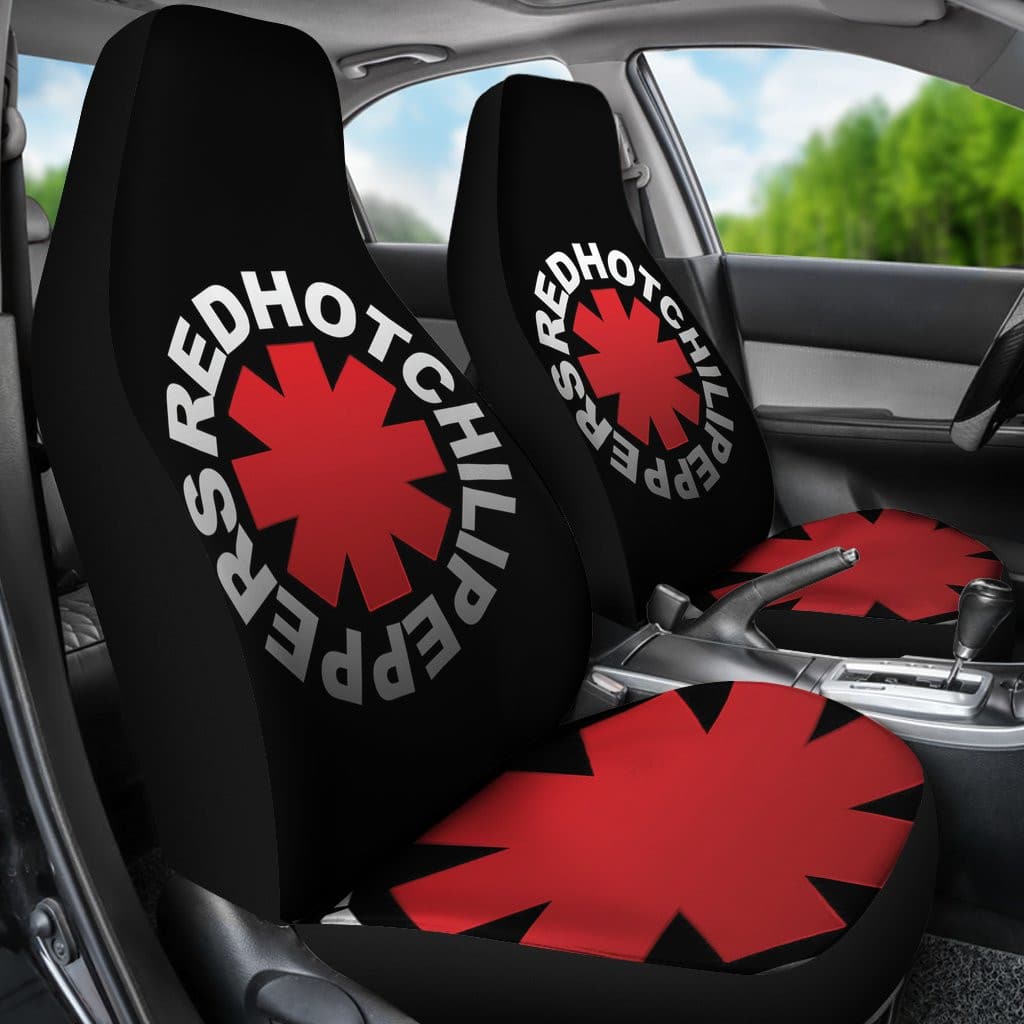 Red Hot Chili Peppers Seat Covers 1 Red Hot Chili Peppers Seat Covers