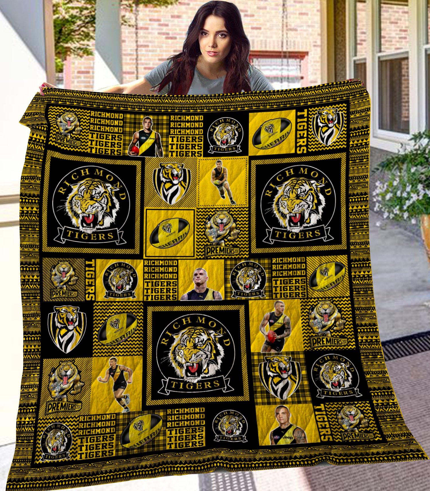 Richmond Tigers Blanket 1 Richmond Tigers Blanket