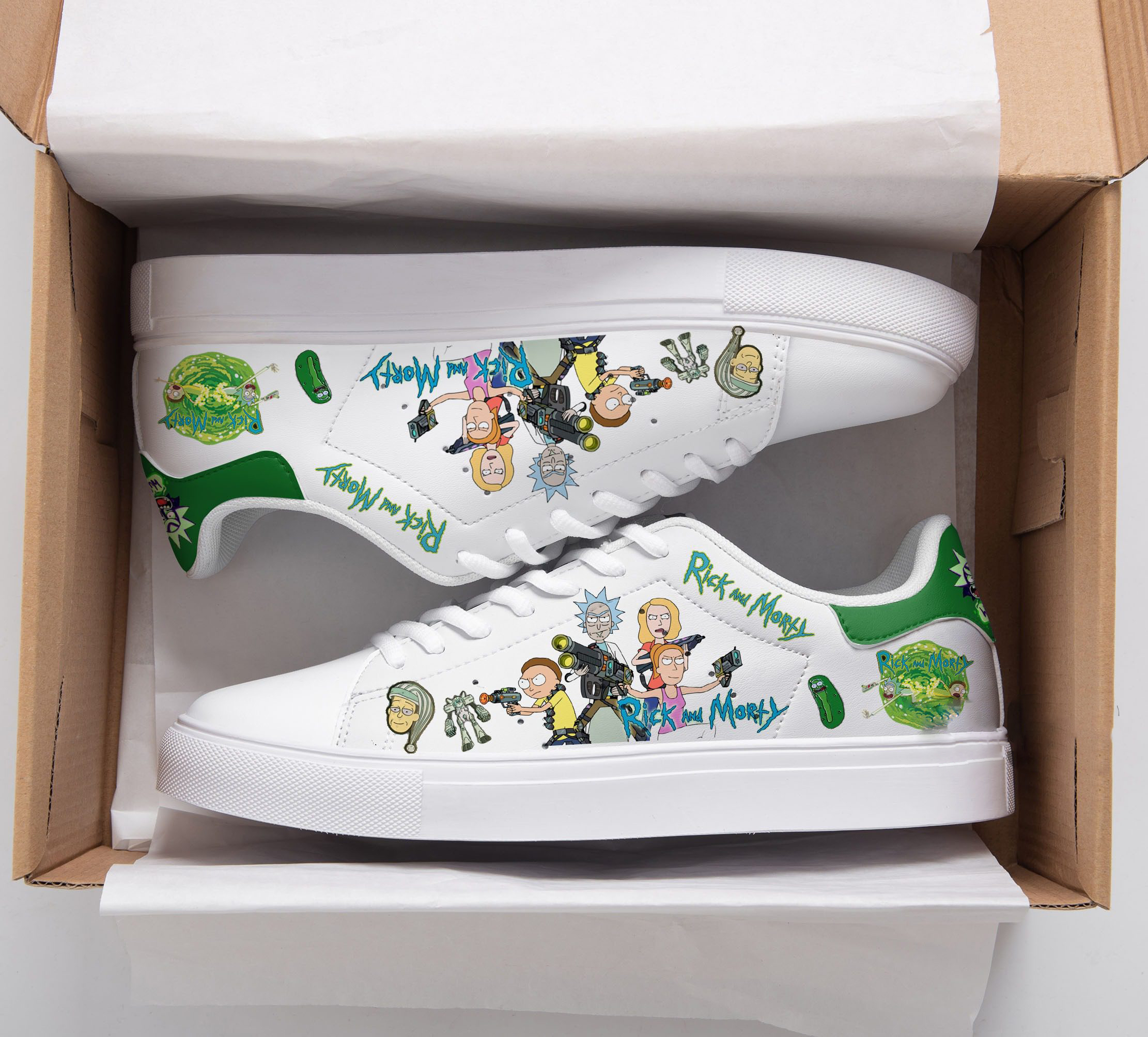 Rick And Morty A1 Stan Smith Shoes 1 Rick And Morty A1 Stan Smith Shoes