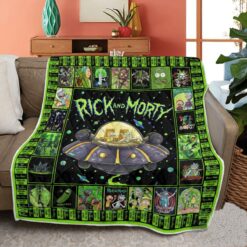 Rick And Morty Blanket