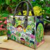 Rick And Morty Leather Handbag