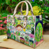 Rick And Morty Leather Handbag