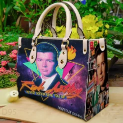Rick Astley Leather Handbag