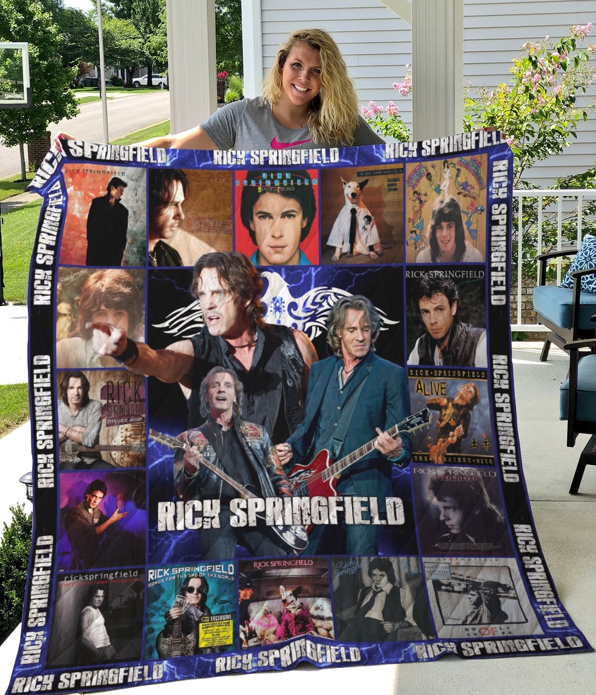 Rick Springfield Blanket 1 Rick Springfield Blanket