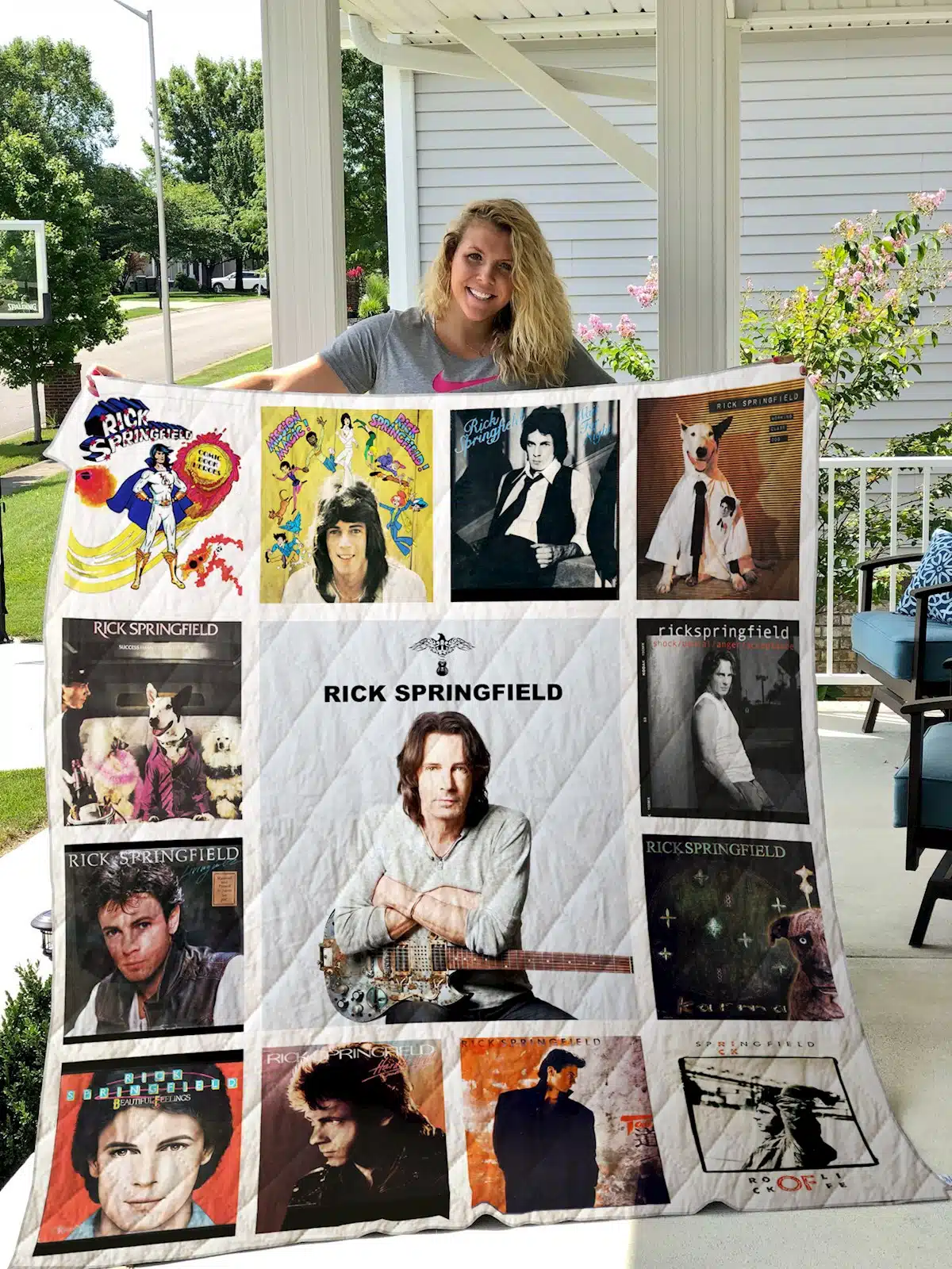 Rick Springfield Blanket 1 Rick Springfield Blanket