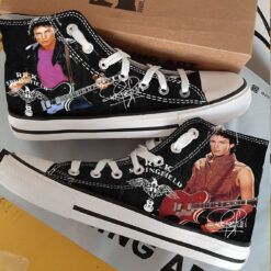 Rick Springfield High Top Shoes