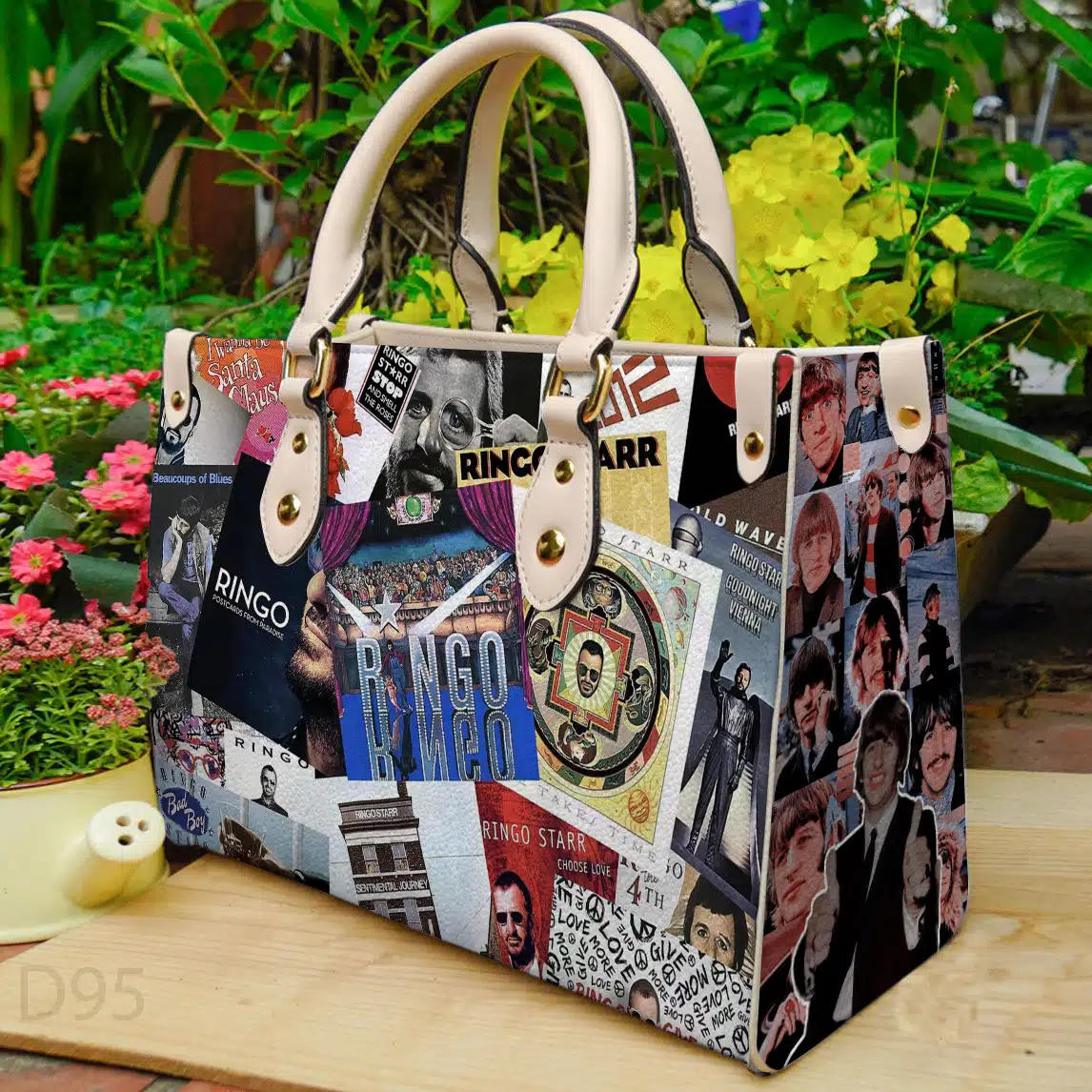 Ringo Starr Leather Handbag 1 Ringo Starr Leather Handbag
