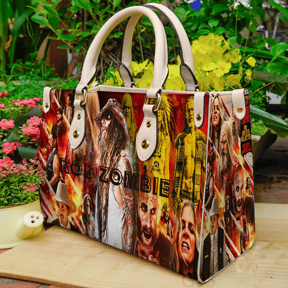 Rob Zombie Leather Handbag 1 Rob Zombie Leather Handbag