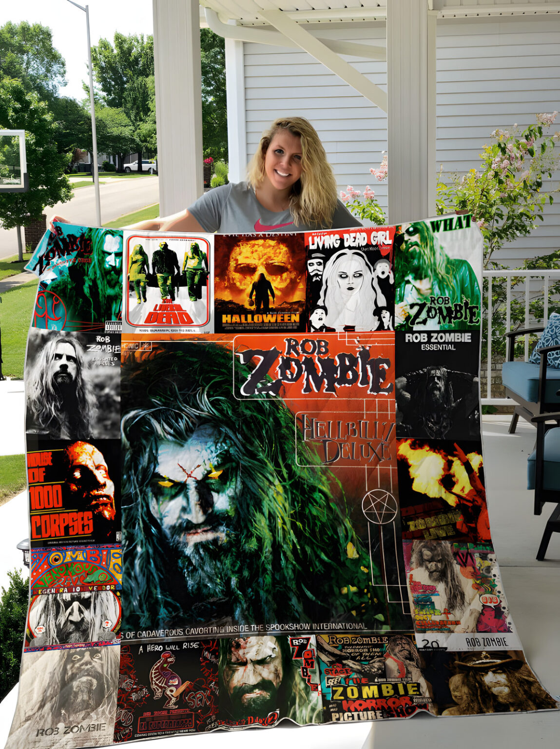Rob Zombie Lover Blanket 1 Rob Zombie Lover Blanket