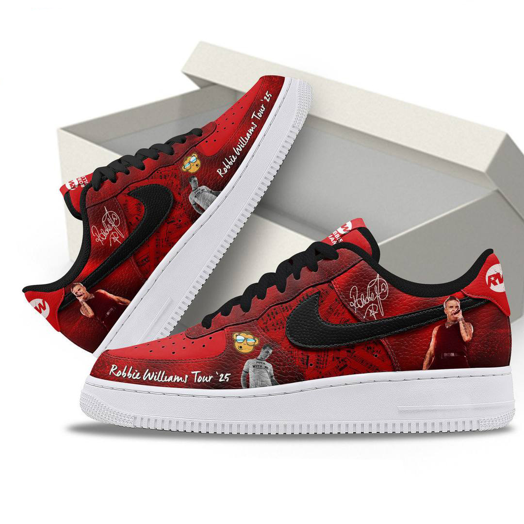 Robbie Williams Air Force Shoes 1 Robbie Williams Air Force Shoes