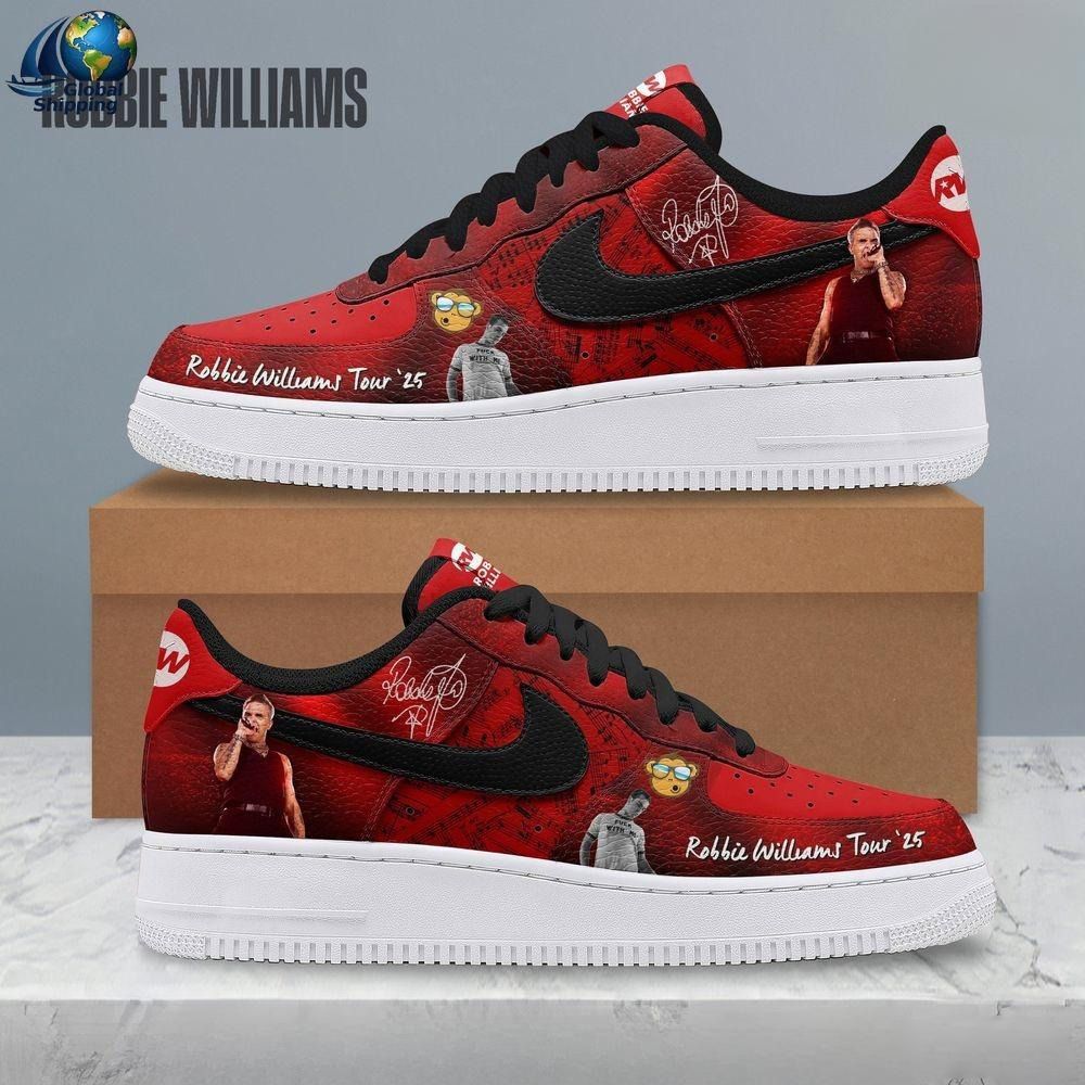 Robbie Williams Air Force Shoes 1 Robbie Williams Air Force Shoes