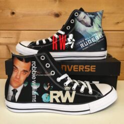 Robbie Williams High Top Shoes