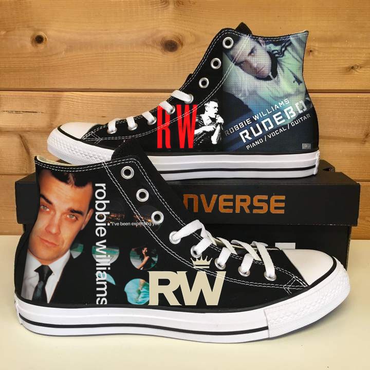 Robbie Williams High Top Shoes 1 Robbie Williams High Top Shoes