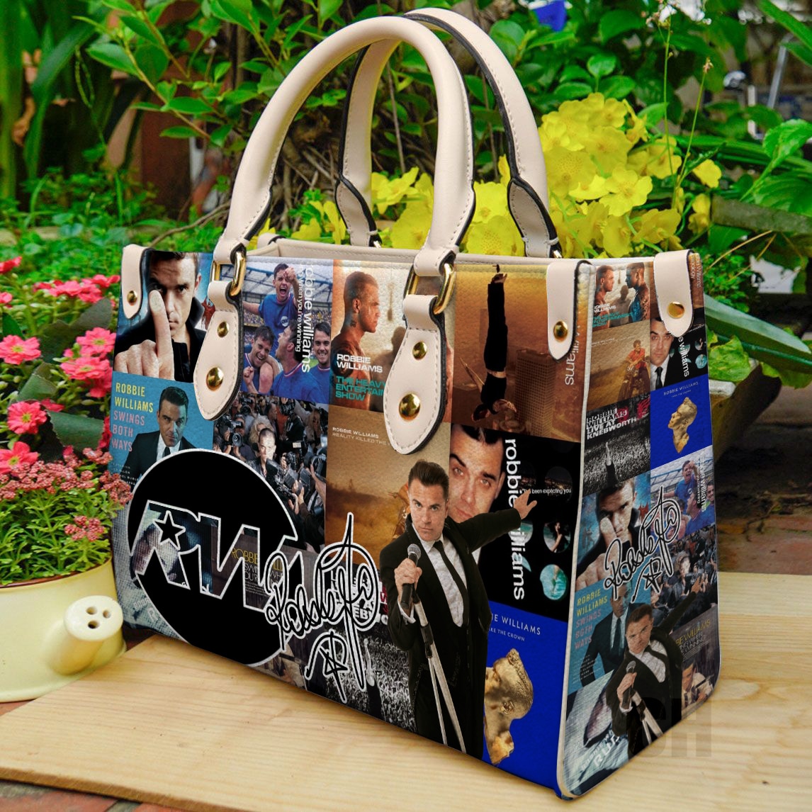 Robbie Williams Lover A00 Leather Handbag 1 Robbie Williams Lover A00 Leather Handbag