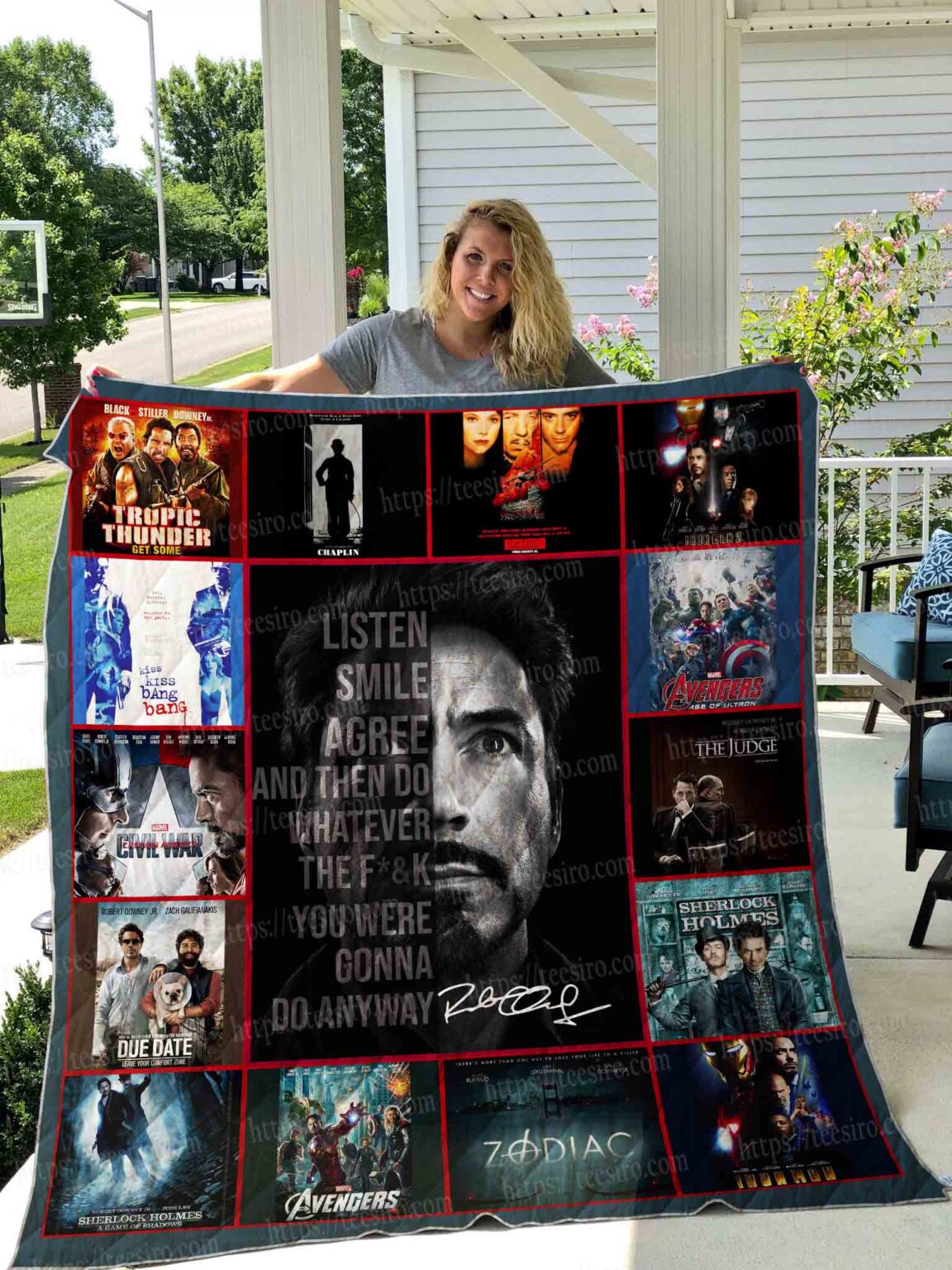 Robert Downey Jr Blanket 1 Robert Downey Jr Blanket