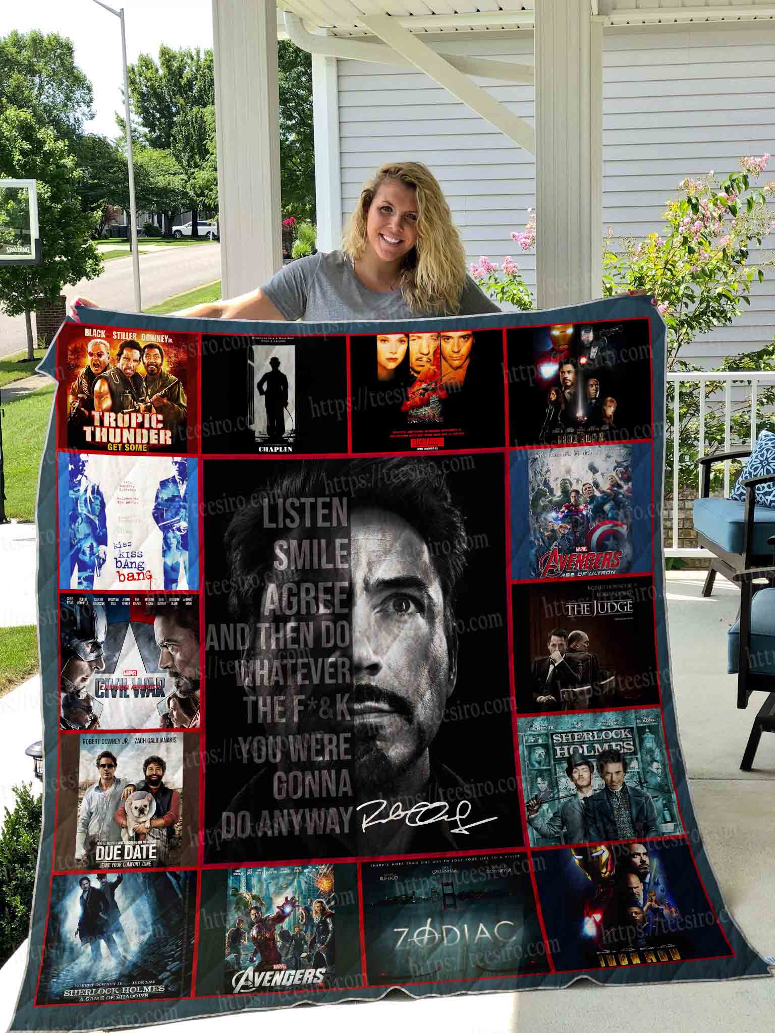 Robert Downey Jr Blanket 1 Robert Downey Jr Blanket