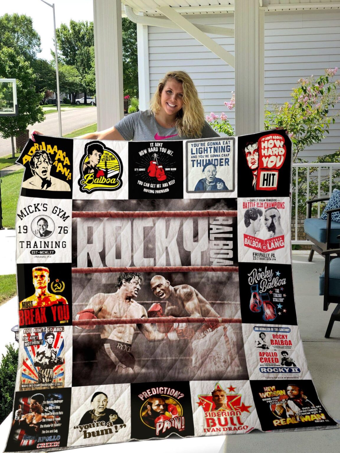 Rocky Balboa 1 Blanket 1 Rocky Balboa 1 Blanket