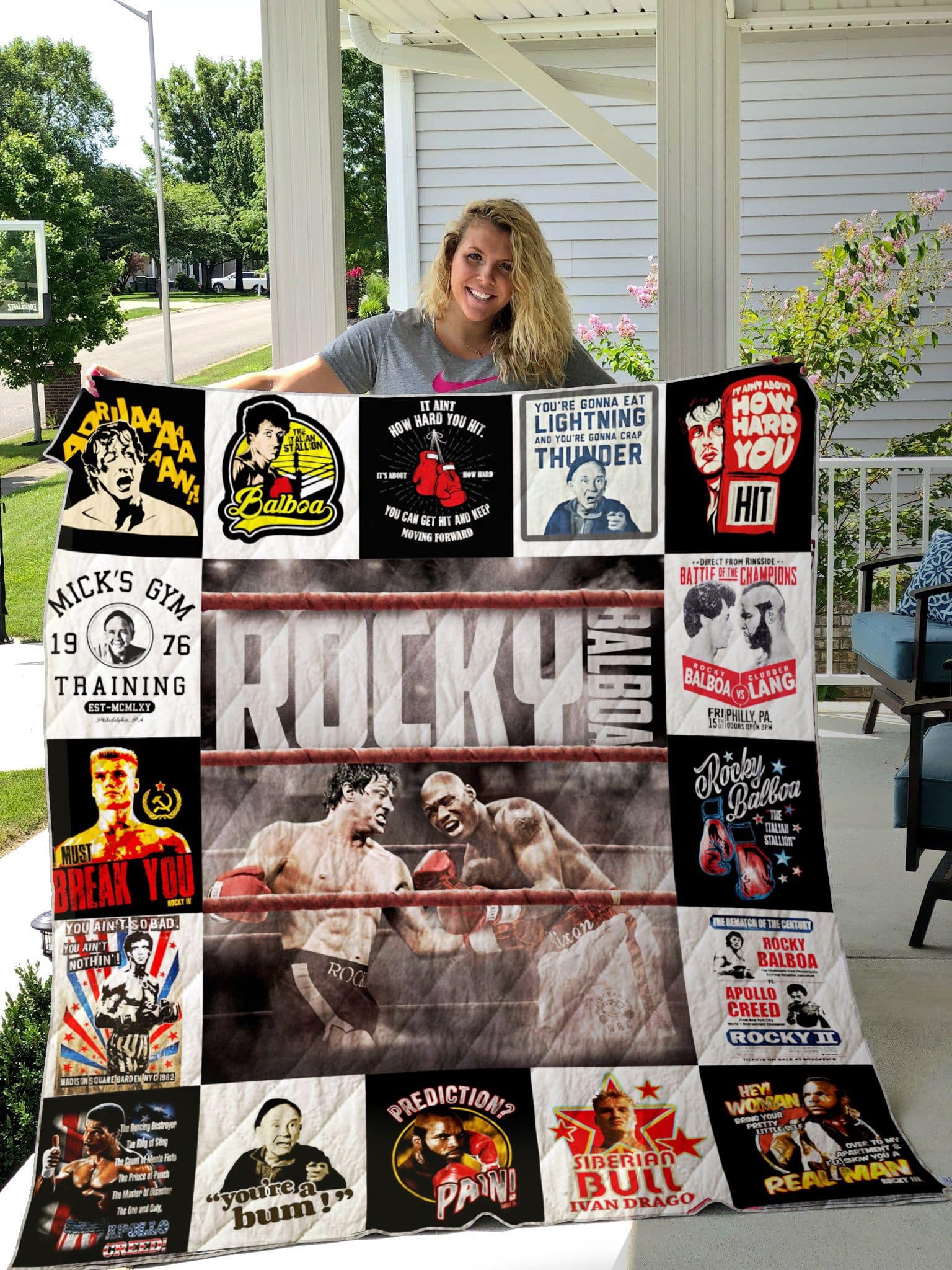 Rocky Balboa 1 Blanket 1 Rocky Balboa 1 Blanket
