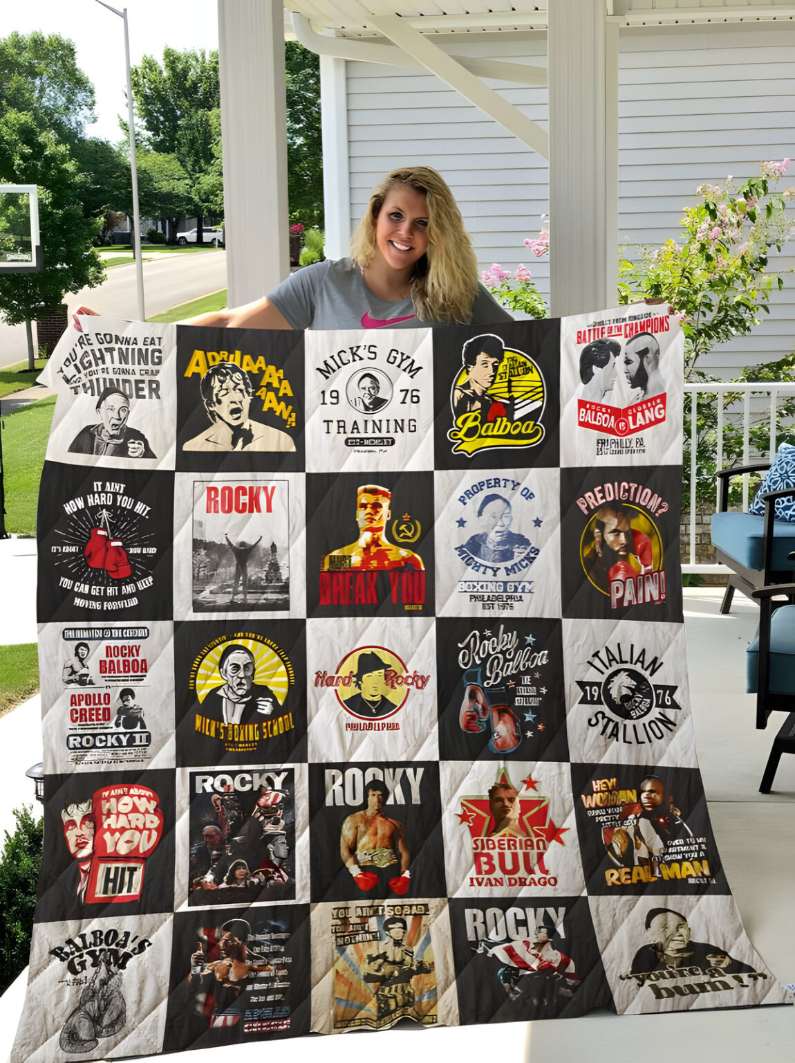Rocky Balboa 2 Blanket 1 Rocky Balboa 2 Blanket