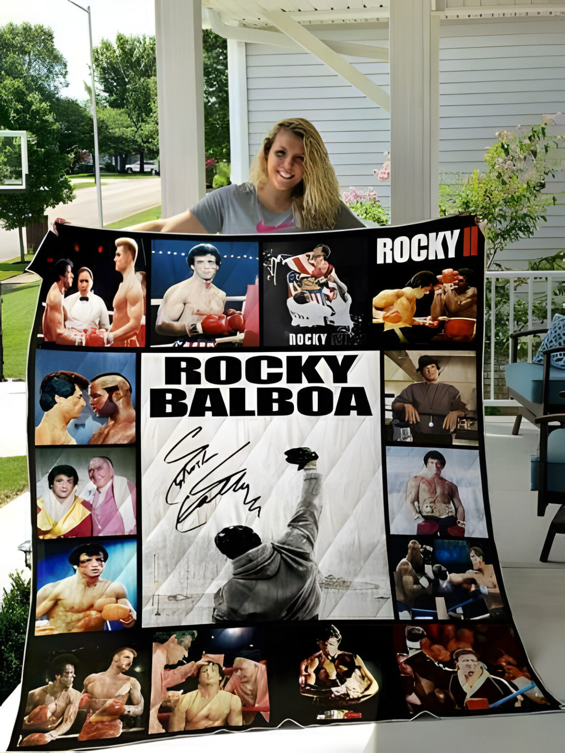 Rocky Balboa 3 Blanket 1 Rocky Balboa 3 Blanket