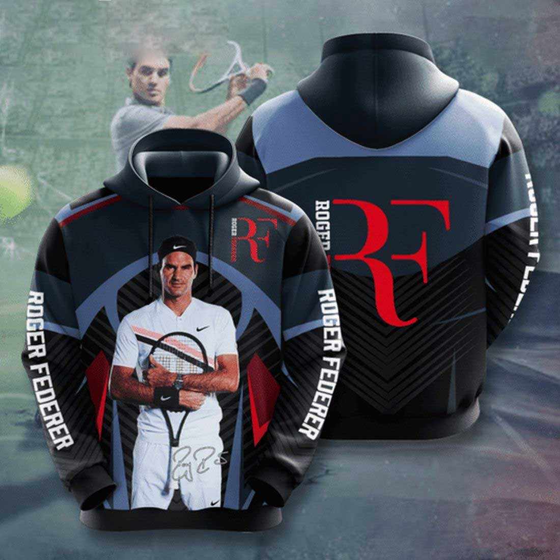 Roger Federer Hoodie 03 1 Roger Federer Hoodie 03