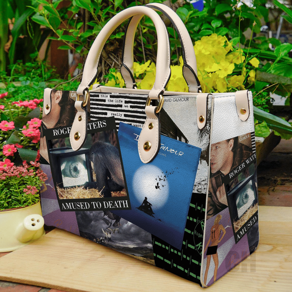Roger Waters Leather Handbag 1 Roger Waters Leather Handbag