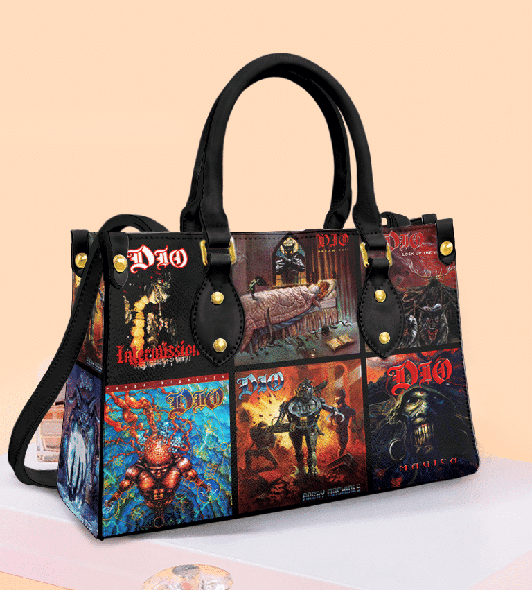 Ronnie James Dio Leather Handbag 1 Ronnie James Dio Leather Handbag