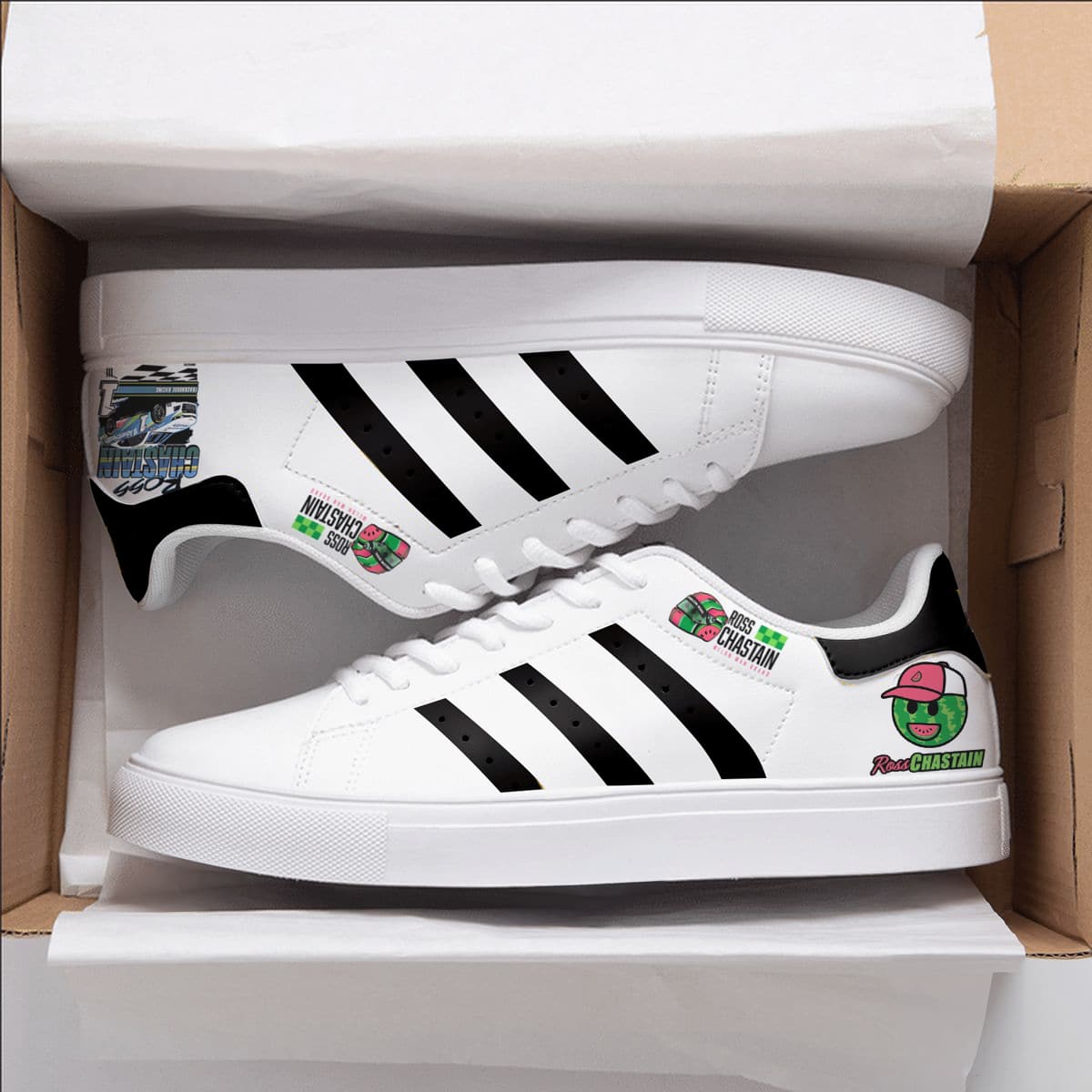 Ross Chastain Stan Smith Shoes 1 Ross Chastain Stan Smith Shoes