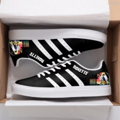 Roxette Black Stan Smith Shoes