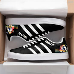 Roxette Black Stan Smith Shoes