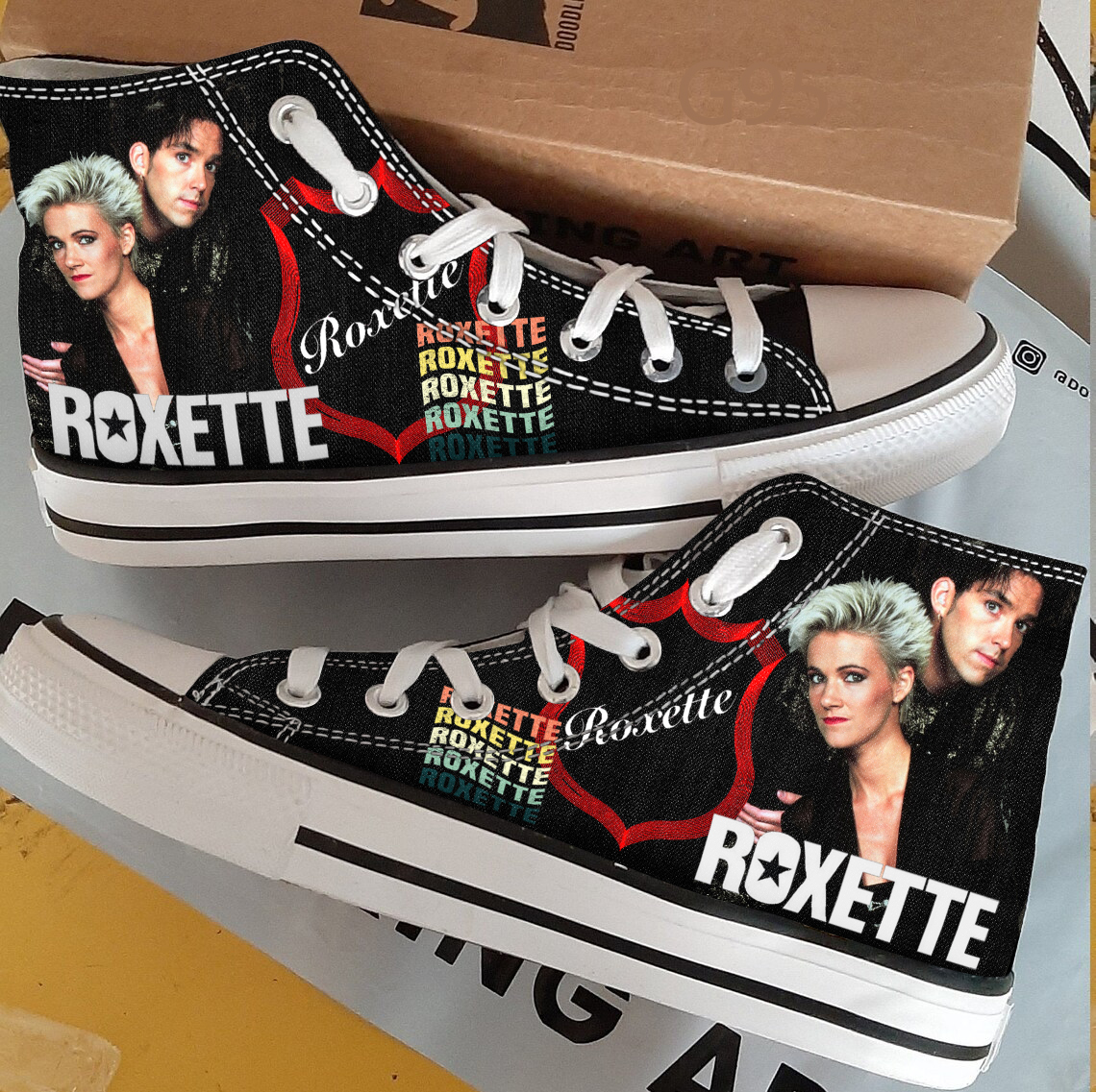 Roxette High Top Shoes 1 Roxette High Top Shoes