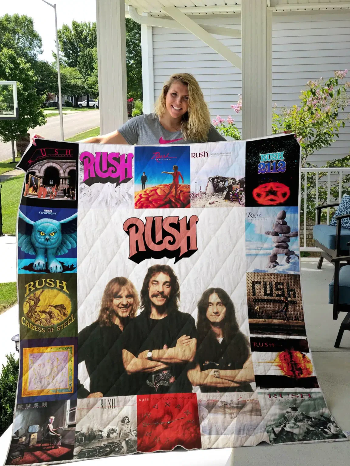 Rush Band Blanket 1 Rush Band Blanket