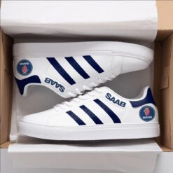 Saab Blue Lover Stan Smith Shoes