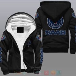 Saabs Black Fleece Jacket