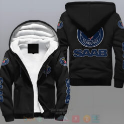 Saabs Black Fleece Jacket