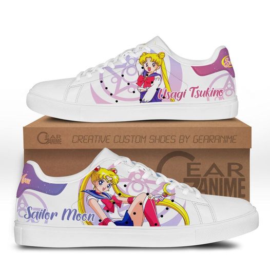 Sailor Moon Stan Smith Shoes 1 Sailor Moon Stan Smith Shoes