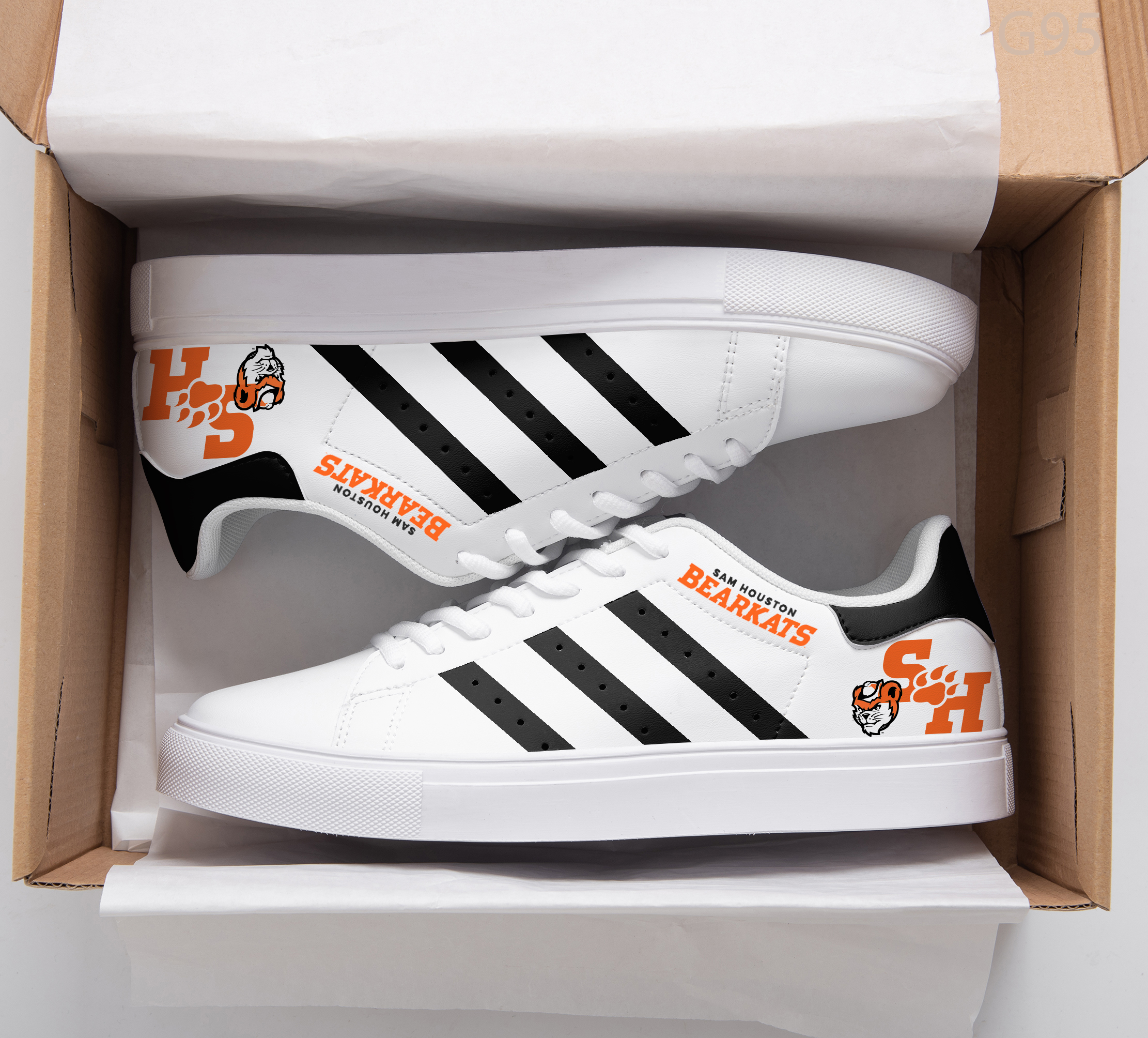 Sam Houston Bearkats Stan Smith Shoes 1 Sam Houston Bearkats Stan Smith Shoes