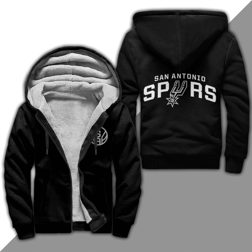 San Antonio Spurs Fleece Jacket 1 San Antonio Spurs Fleece Jacket