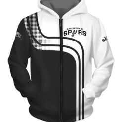 San Antonio Spurs Hoodie Zip Hoodie 3D