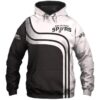 San Antonio Spurs Hoodie Zip Hoodie 3D