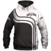 San Antonio Spurs Hoodie Zip Hoodie 3D