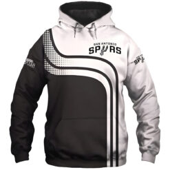 San Antonio Spurs Hoodie Zip Hoodie 3D