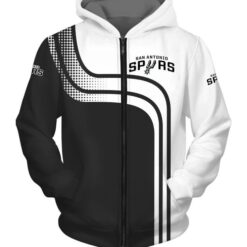 San Antonio Spurs Hoodie Zip Hoodie 3D