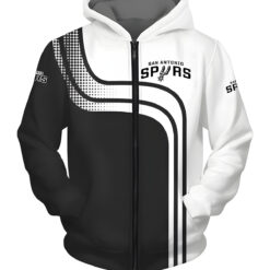 San Antonio Spurs Hoodie Zip Hoodie 3D