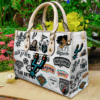 San Antonio Spurs Lover Leather Handbag