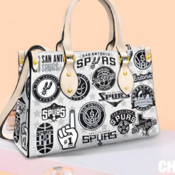 San Antonio Spurs Lover Leather Handbag