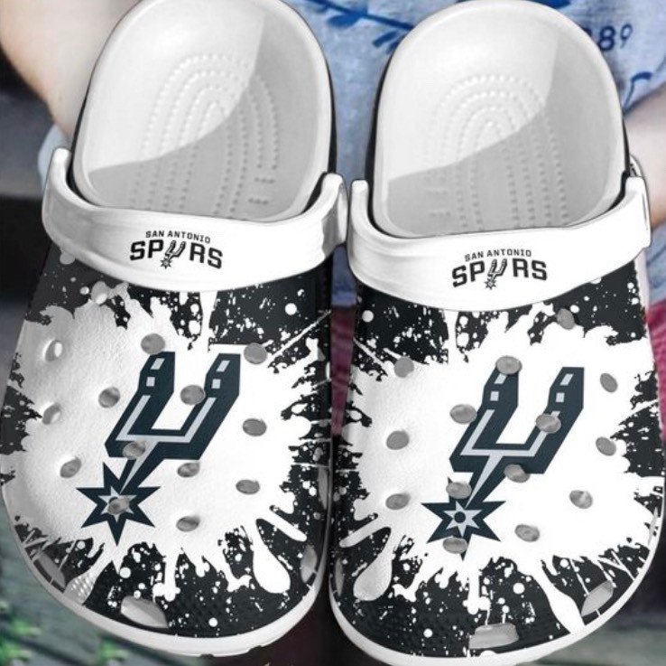 San Antonio Spurs Soft Clogs 1 San Antonio Spurs Soft Clogs