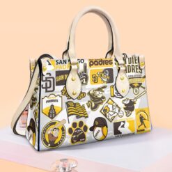 San Diego Padres G01 Leather Handbag