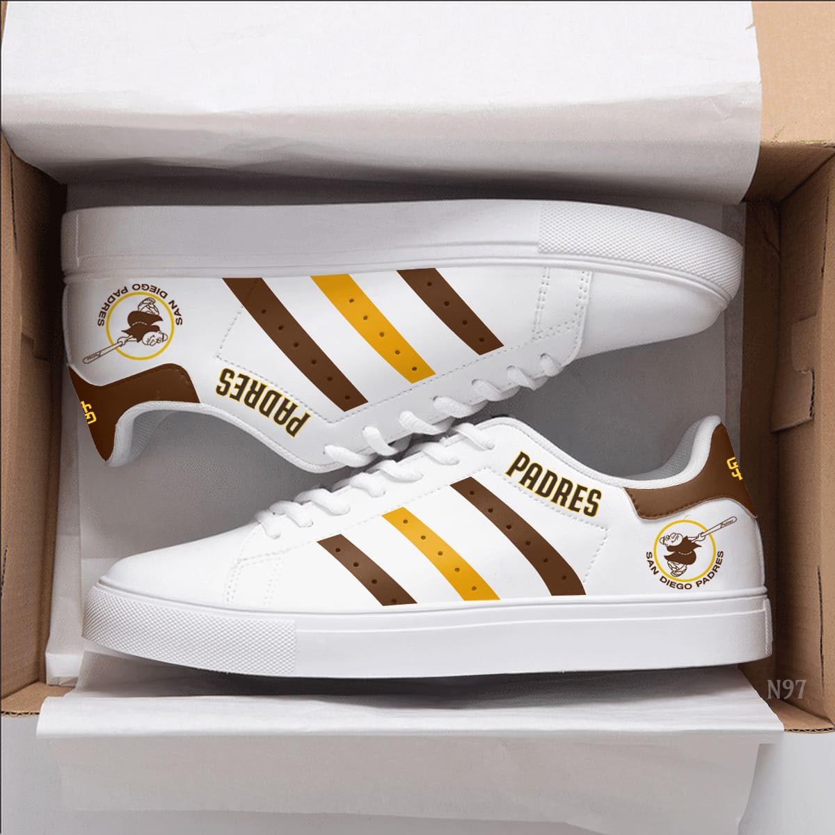 San Diego Padres Stan Smith Shoes 1 San Diego Padres Stan Smith Shoes